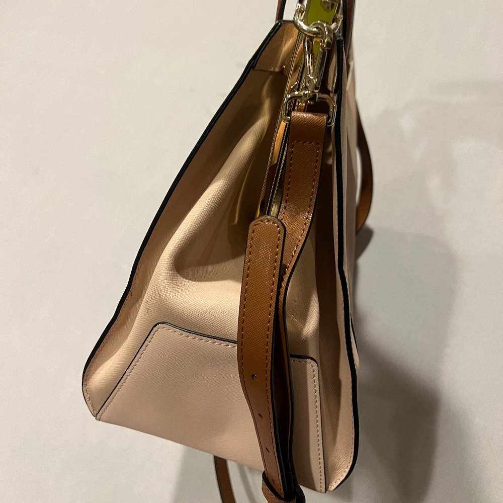 Cromia - Snap Clasp Convertible Satchel - Picture 4 of 4